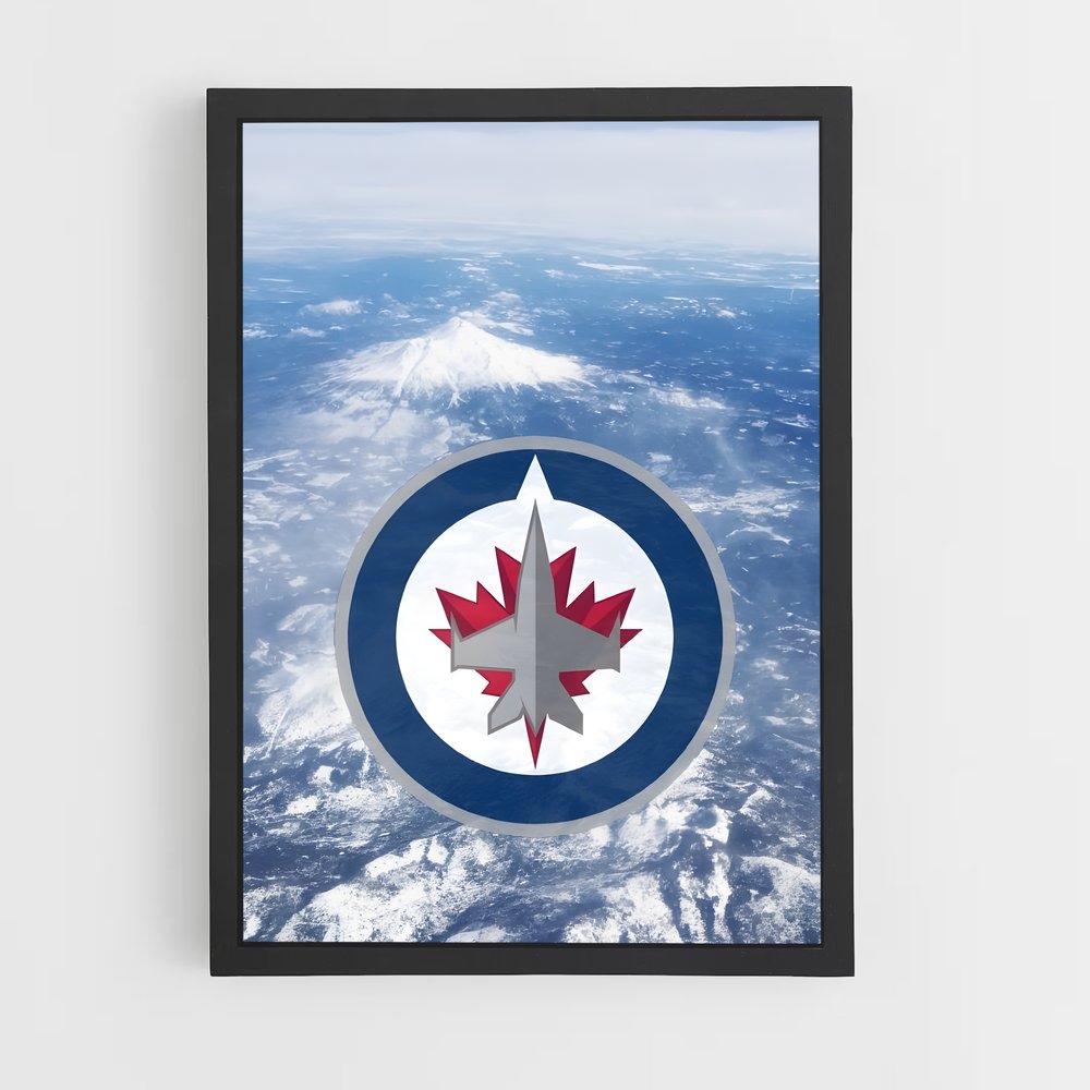 Poster Jets Universels – affiche Hockey sur glace (vue 2)